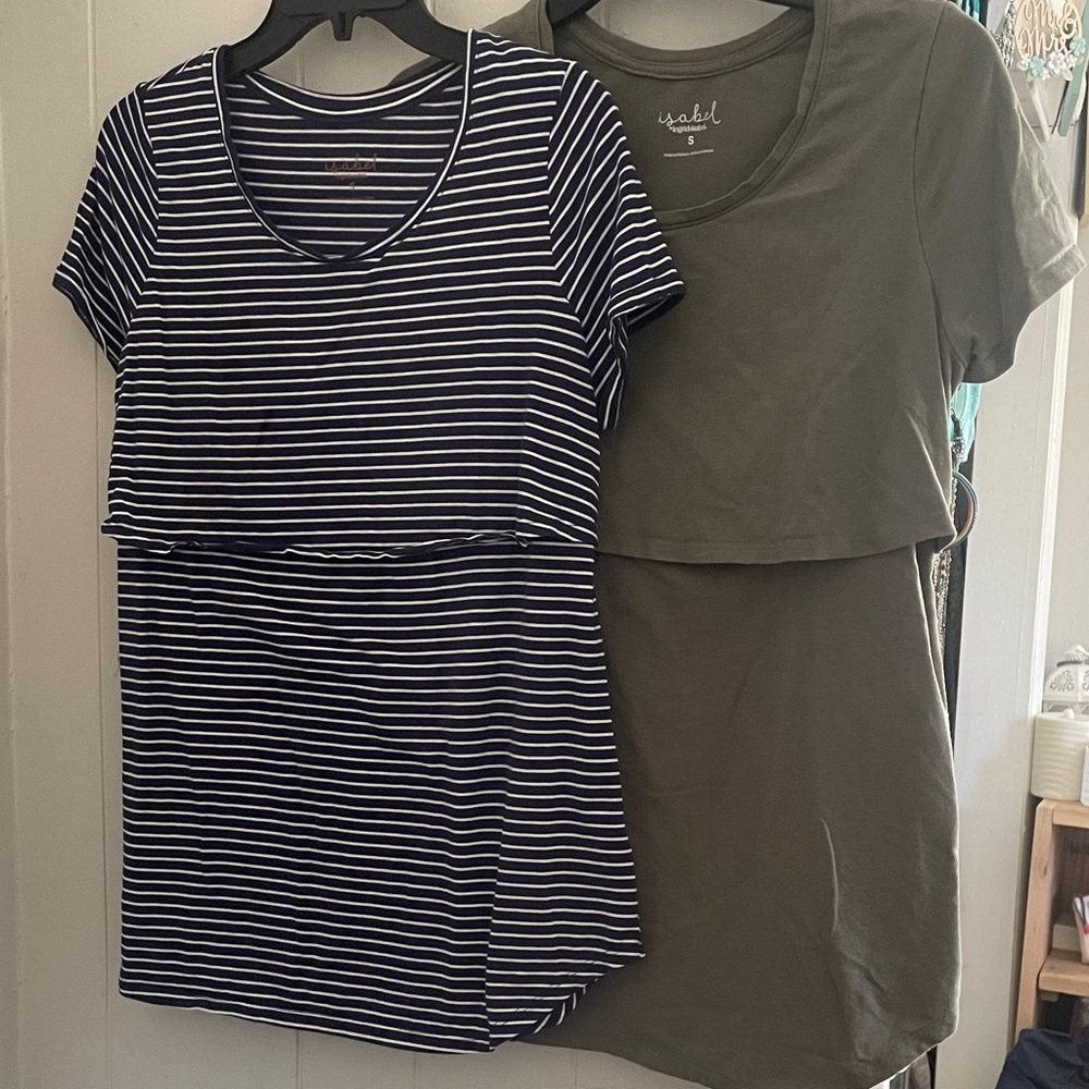 Set of 2 Maternity/Nursing Tops